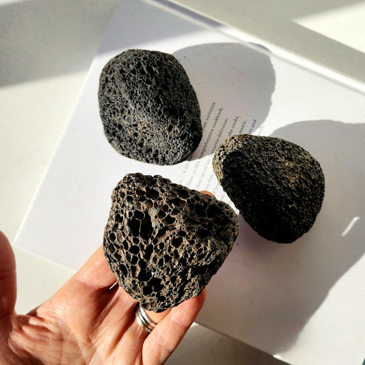 Lava Stone Large - Crystals and Me | Crystal Candles and Ethically Sourced Crystals