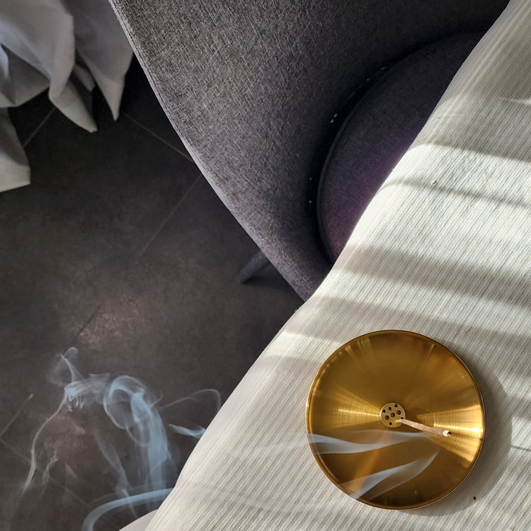 Brass Incense Holder - Crystals and Me | Crystal Candles and Ethically Sourced Crystals