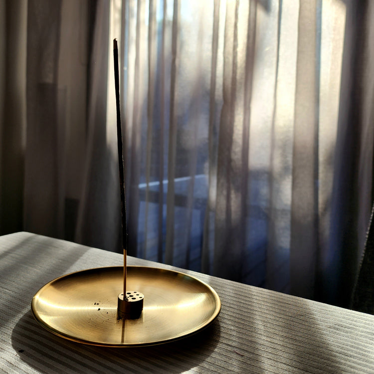 Brass Incense Holder - Crystals and Me | Crystal Candles and Ethically Sourced Crystals