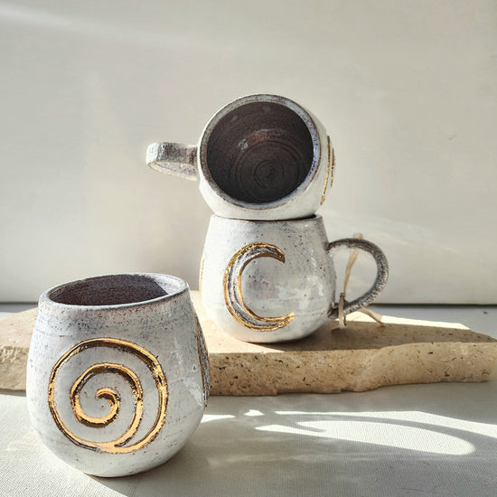 Sacred Full Moon - Moon Phase Cup - Crystals and Me | Crystal Candles and Ethically Sourced Crystals