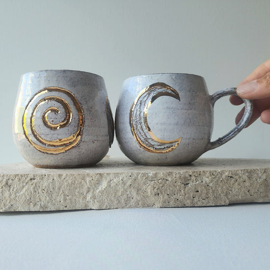 Sacred Full Moon - Moon Phase Cup - Crystals and Me | Crystal Candles and Ethically Sourced Crystals