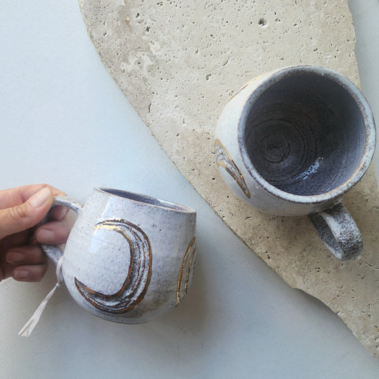 Sacred Full Moon - Moon Phase Cup - Crystals and Me | Crystal Candles and Ethically Sourced Crystals