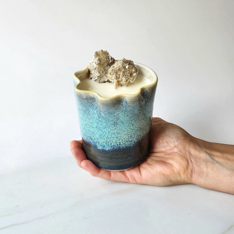 Sale-One Million Stoneware Candle Limited Edition