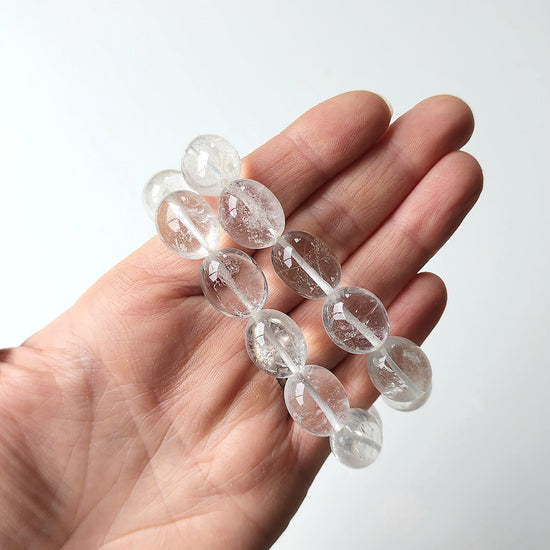 Clear Quartz Bracelet - Crystals and Me | Crystal Candles and Ethically Sourced Crystals