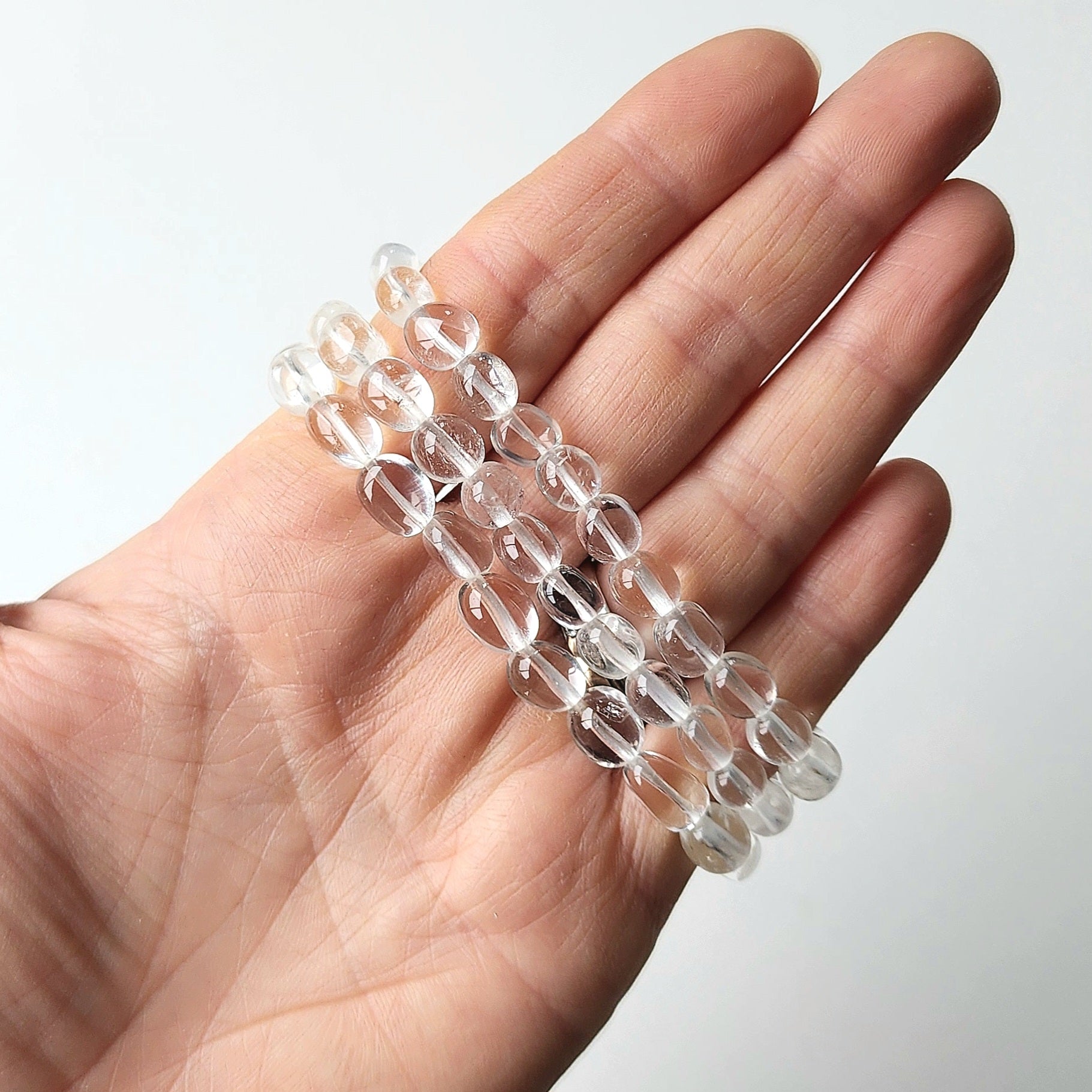 Clear Quartz Bracelet - Crystals and Me | Crystal Candles and Ethically Sourced Crystals