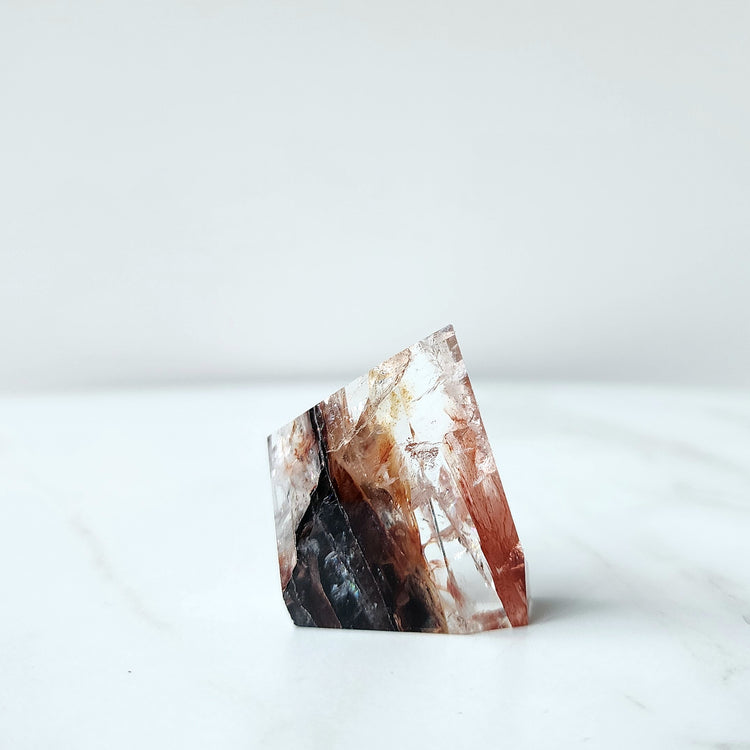 Fire Quartz Crystal Free-form AAA