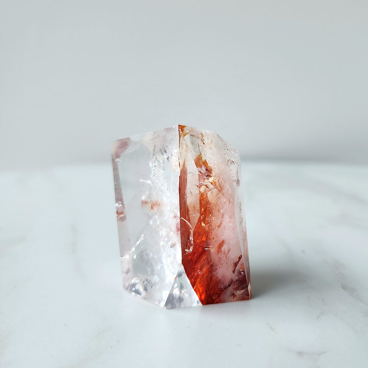 Fire Quartz Crystal Free-form AAA