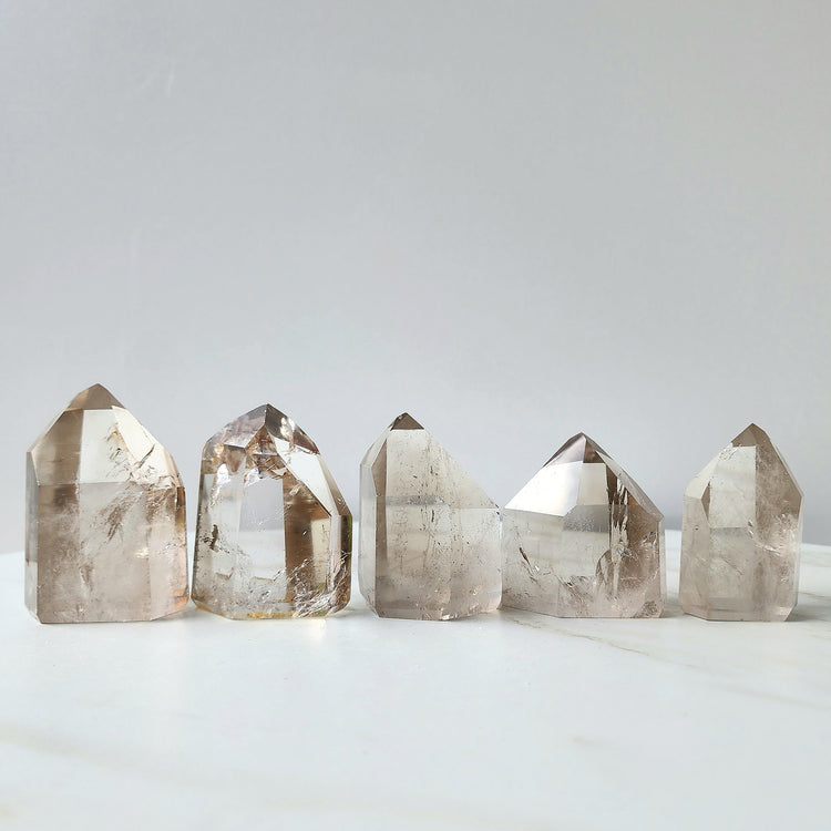Smokey Quartz Free Form Tower Point Large