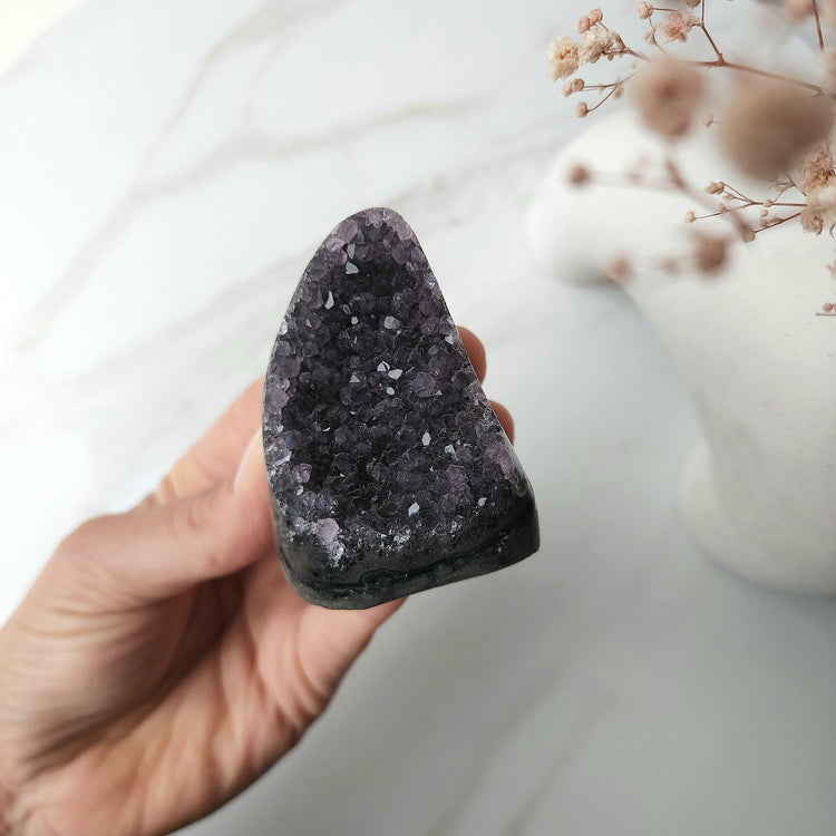 Amethyst Crystal Cluster AA Small