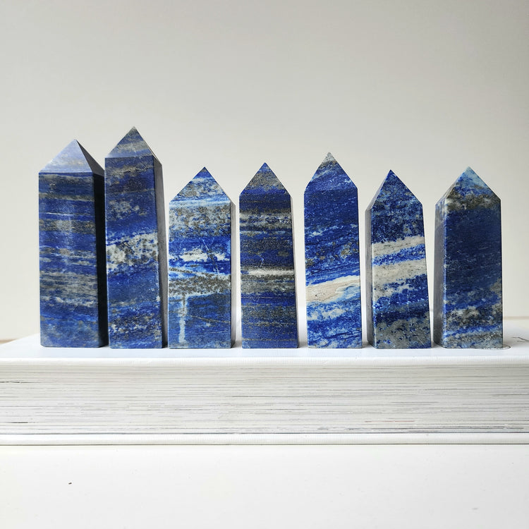 Lapis Lazuli Crystal Tower Point