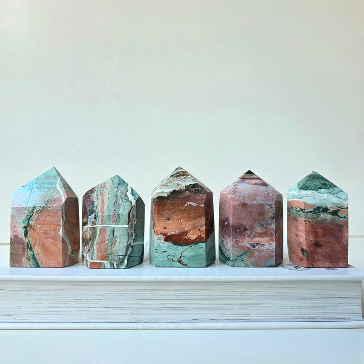 Rare Unicorn Jasper Crystal Madagascar Point Large