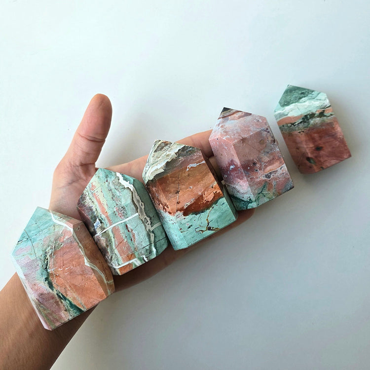 Rare Unicorn Jasper Crystal Madagascar Point Large