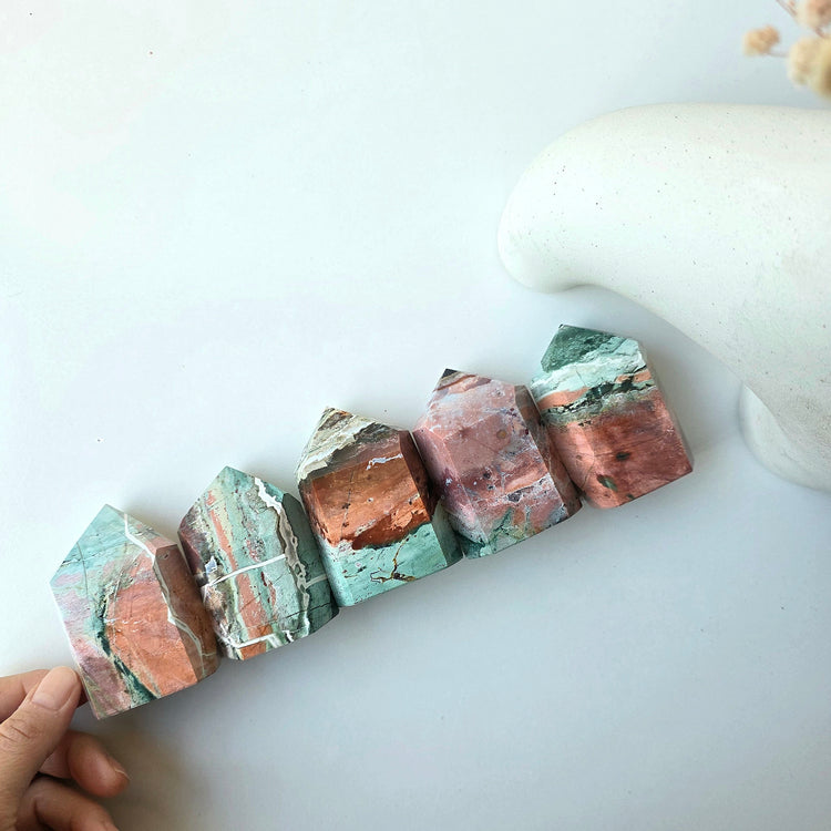 Rare Unicorn Jasper Crystal Madagascar Point Large