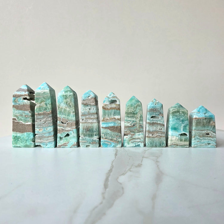 Smithsonite Crystal Natural Point Pakistan High Quality