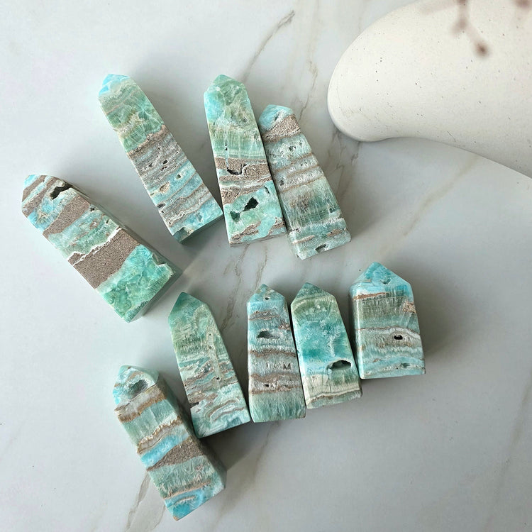 Smithsonite Crystal Natural Point Pakistan High Quality