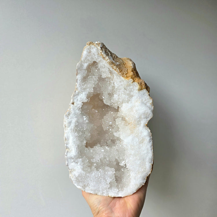 Clear Quartz Crystal Moroccan Geode 7
