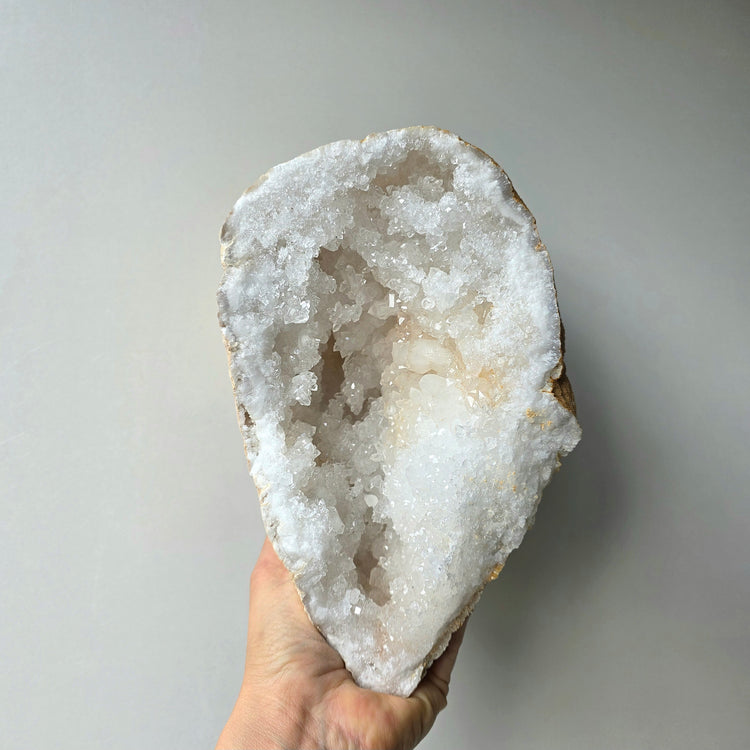 Clear Quartz Crystal Moroccan Geode 9