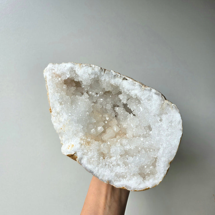 Clear Quartz Crystal Moroccan Geode 9