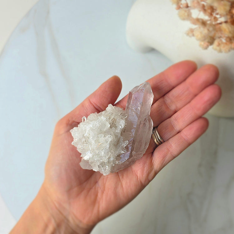 Clear Quartz Crystal Mini Cluster Brazil