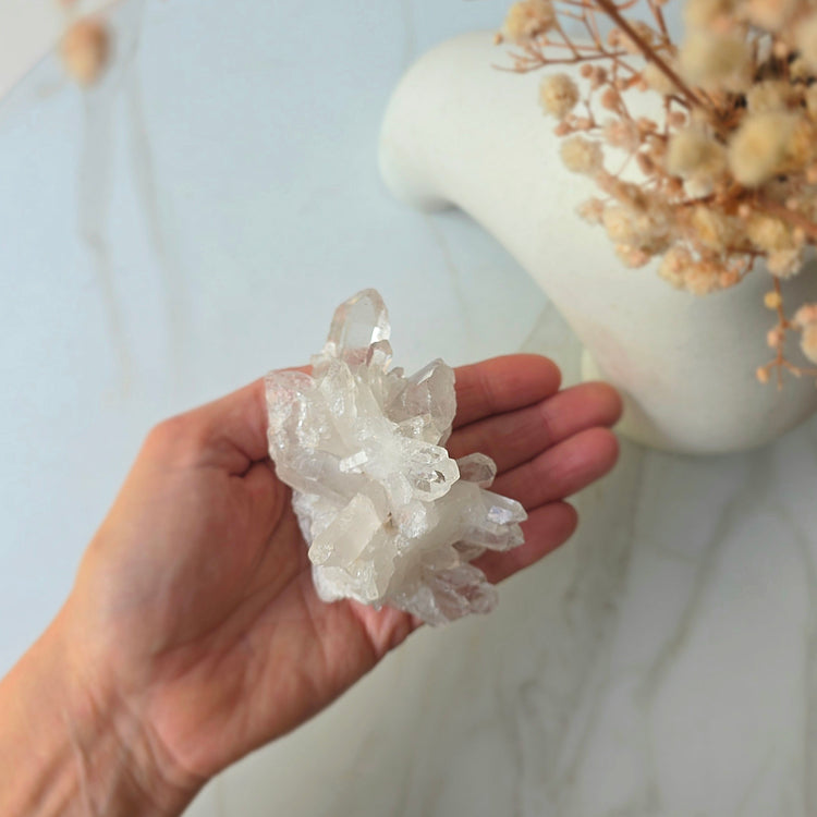 Clear Quartz Crystal Mini Cluster Brazil