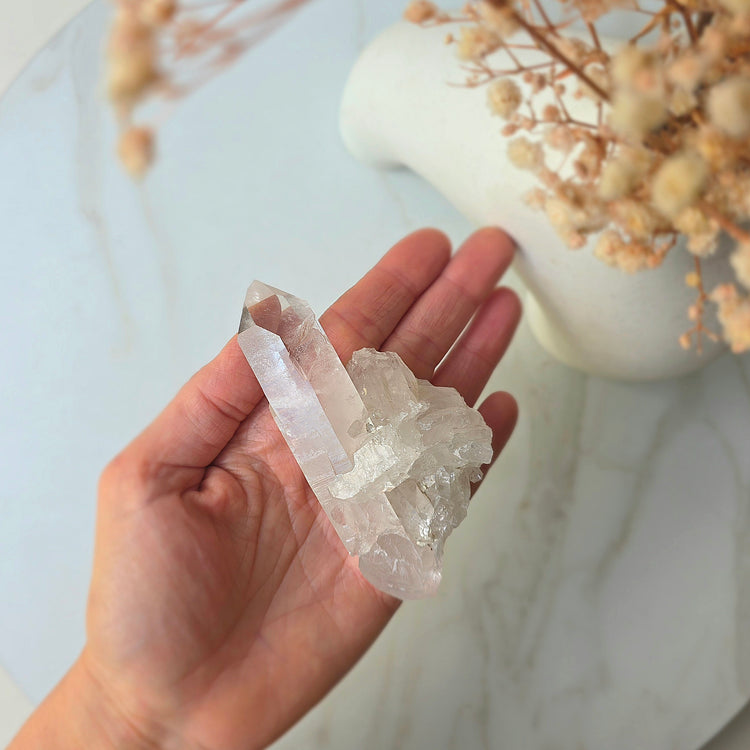 Clear Quartz Crystal Mini Cluster Brazil