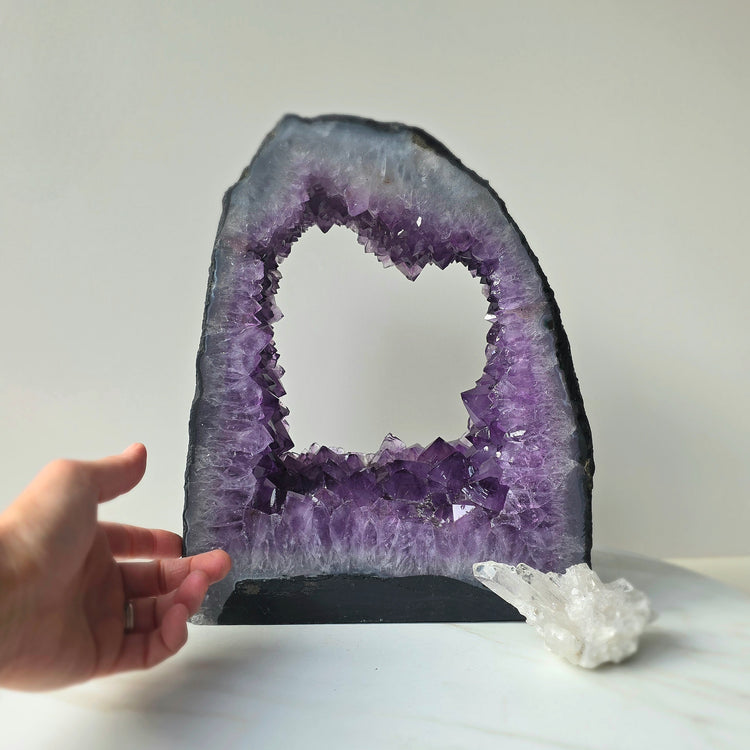 Amethyst Crystal Cluster Portal
