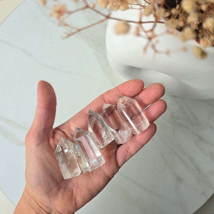 Clear Quartz Crystal AAA Points
