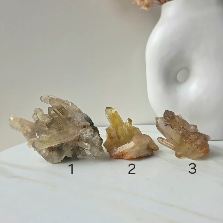 Citrine Crystal Natural Cluster Untreated