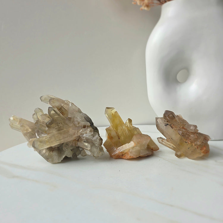 Citrine Crystal Natural Cluster Untreated