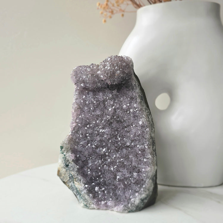 Amethyst Lilac Crystal Cluster