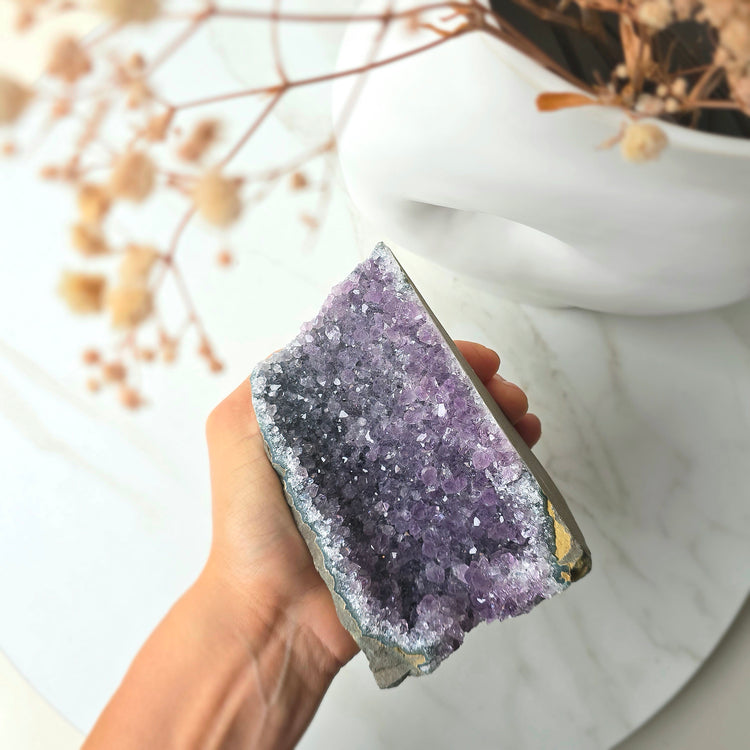 Amethyst Lilac Crystal Cluster