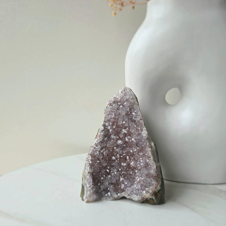Amethyst Lilac Crystal Cluster