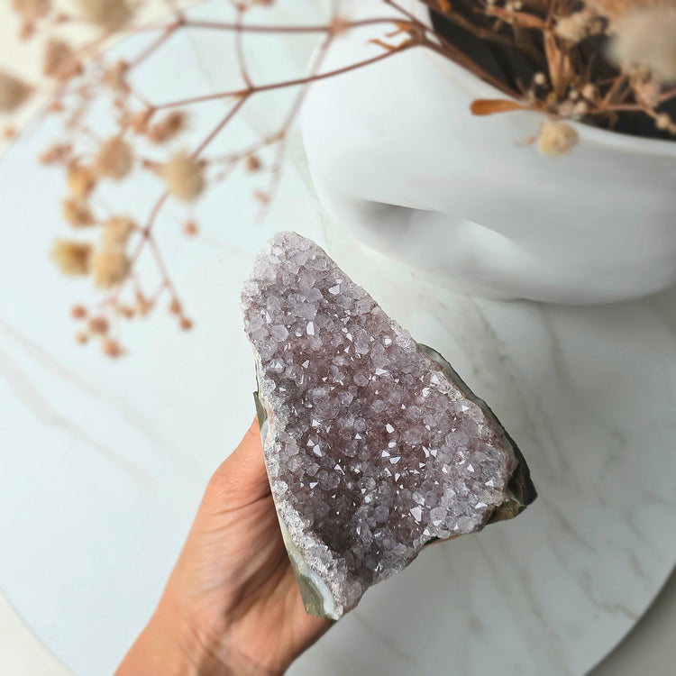 Amethyst Lilac Crystal Cluster