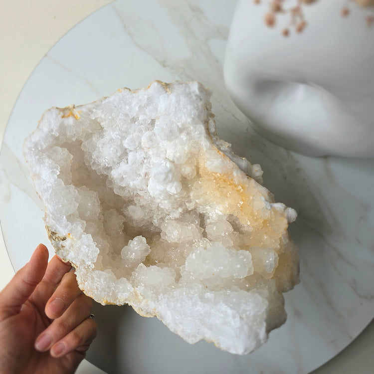 Clear Quartz Moroccan Geode Crystal XL