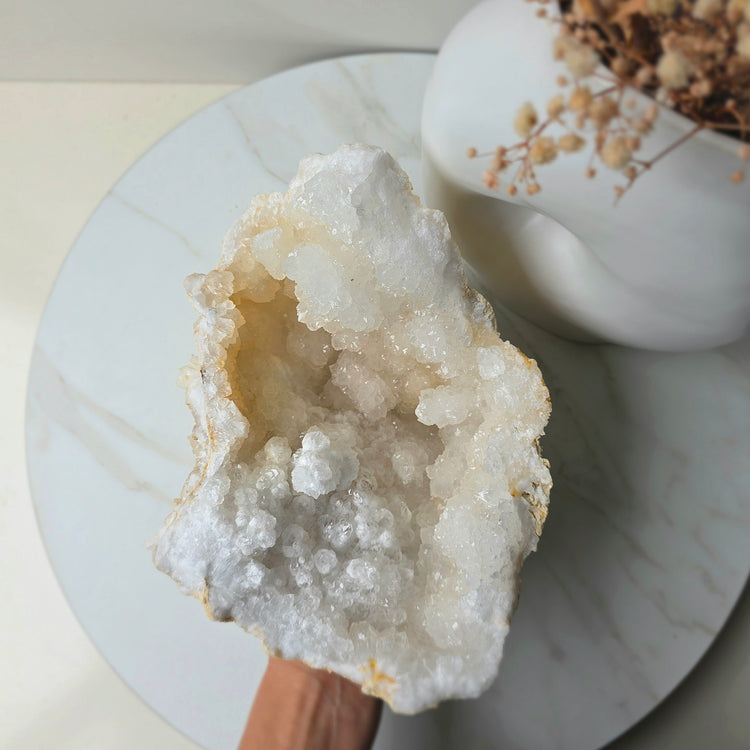 Clear Quartz Moroccan Geode Crystal XL