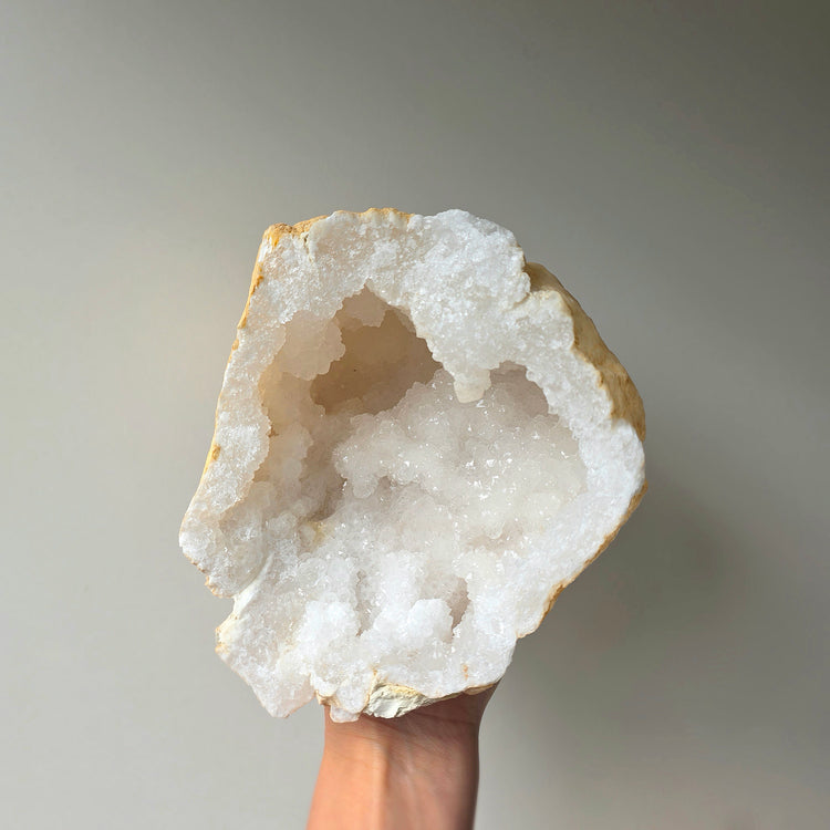 Clear Quartz Crystal Moroccan Geode 2