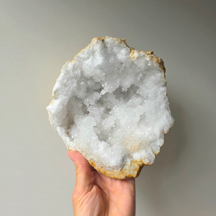 Clear Quartz Crystal Moroccan Geode 3