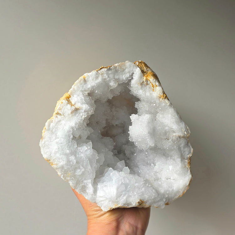Clear Quartz Crystal Moroccan Geode 5
