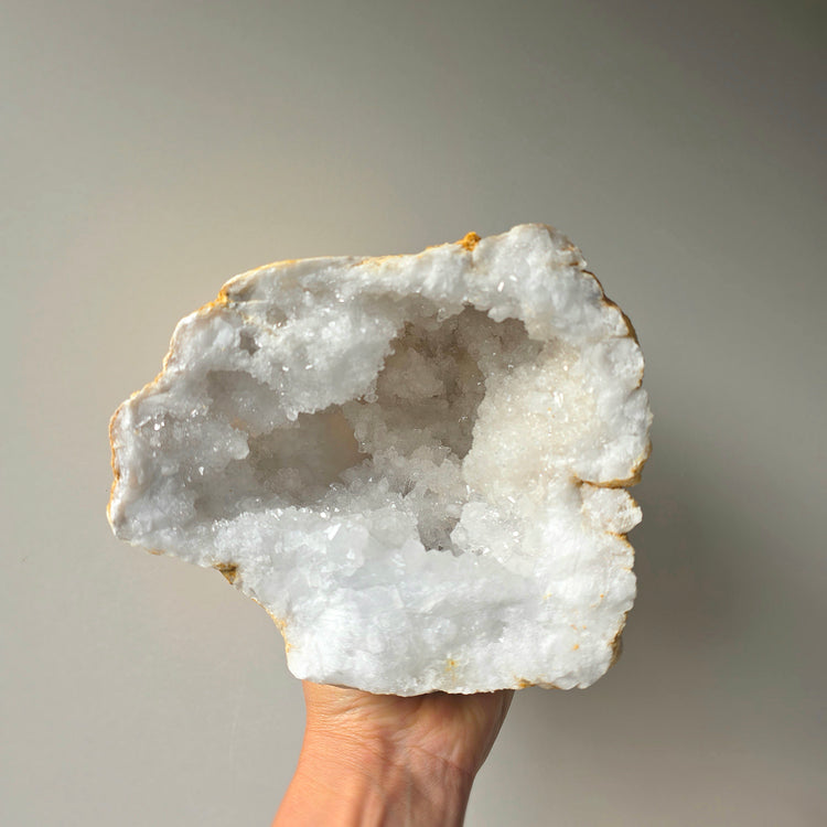Clear Quartz Crystal Moroccan Geode 6