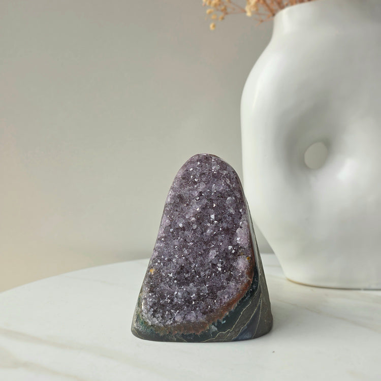 Rainbow Amethyst Crystal Cluster Brazil