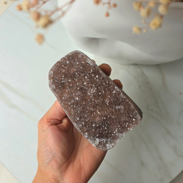 Rainbow Amethyst Crystal Cluster Brazil