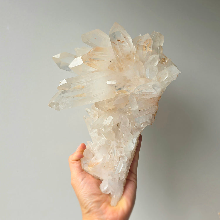 Clear Quartz Crystal Statement XL2