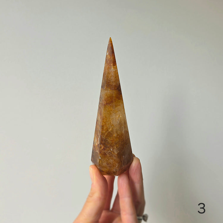 Golden Healer Crystal Diamond