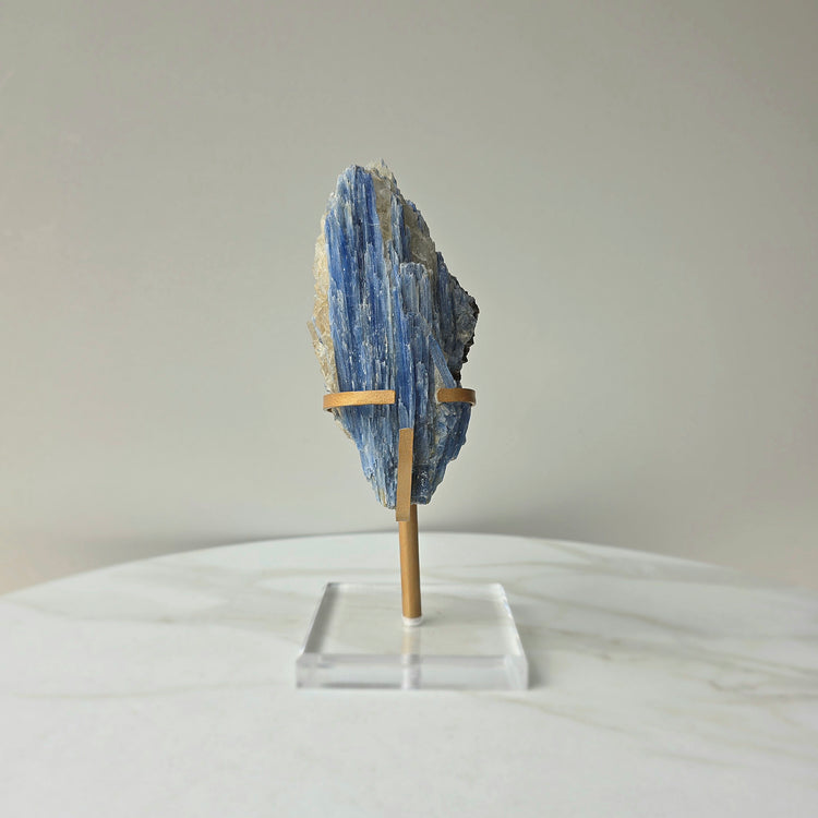Blue Kyanite Crystal on Stand High Quality