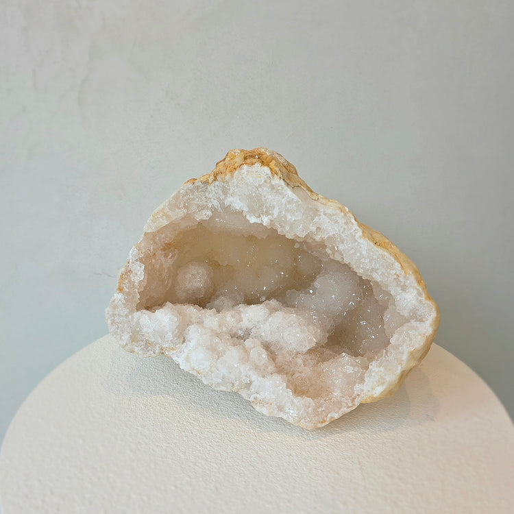 Clear Quartz Moroccan Geode Crystal XXL Statement 33 - Crystals and Me | Crystal Candles and Ethically Sourced Crystals