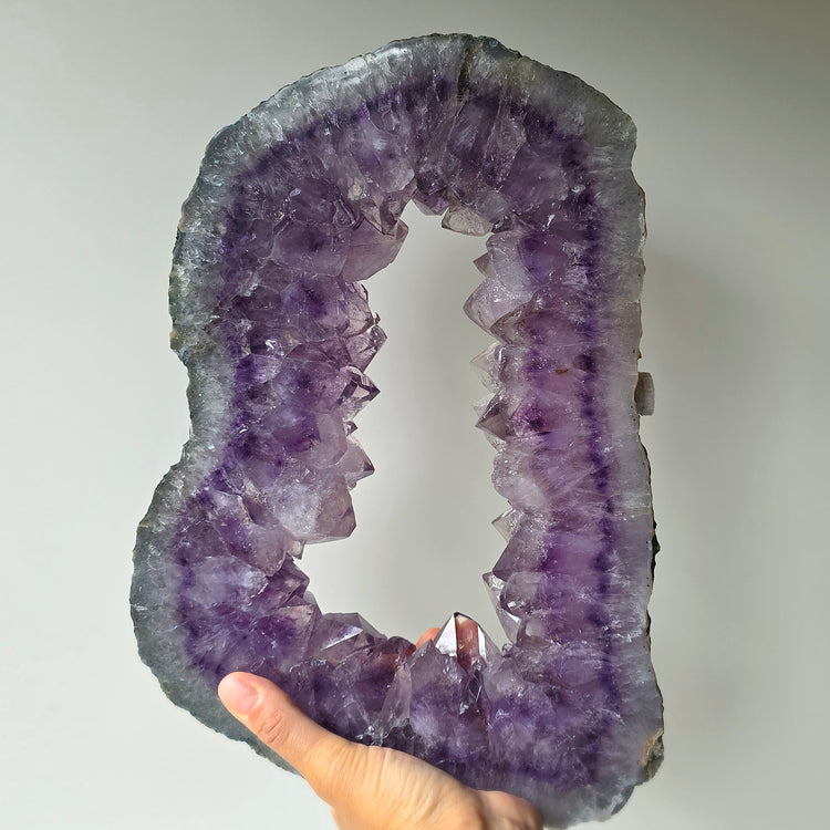 Amethyst Crystal Portal Self Standing Brazil High Quality Large - Crystals and Me | Crystal Candles and Ethically Sourced Crystals