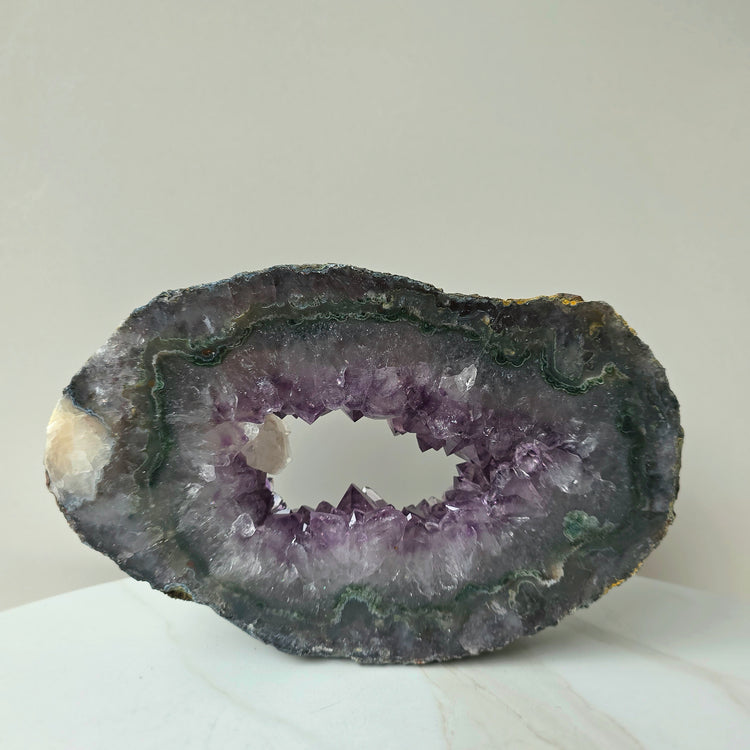 Amethyst Crystal Portal Self Standing Brazil - Crystals and Me | Crystal Candles and Ethically Sourced Crystals