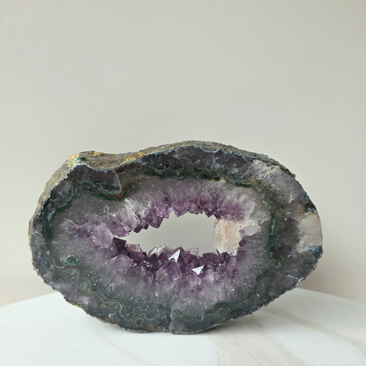 Amethyst Crystal Portal Self Standing Brazil - Crystals and Me | Crystal Candles and Ethically Sourced Crystals