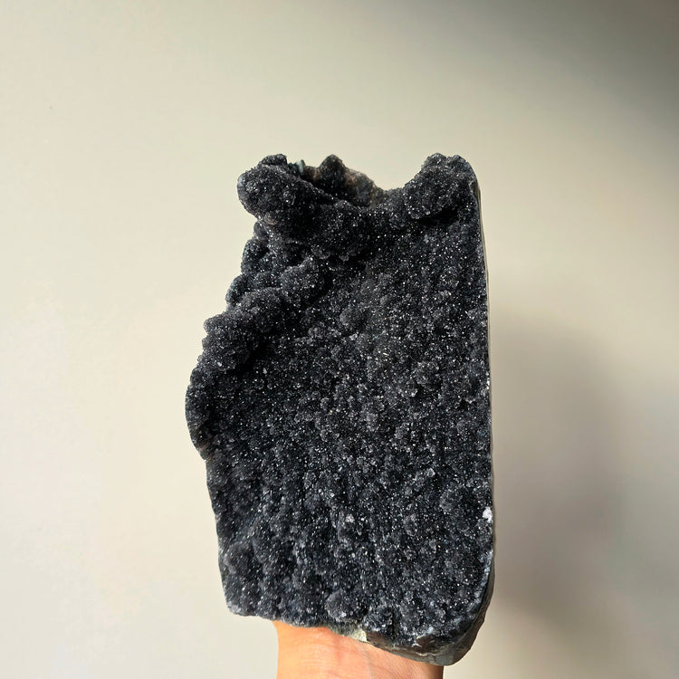 Rare Black Galaxy Amethyst Crystal Cluster AAA Uruguay XL 3