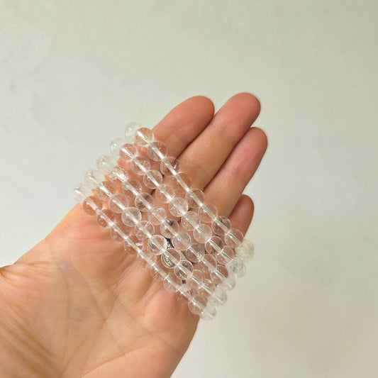 Clear Quartz Bracelet - Crystals and Me | Crystal Candles and Ethically Sourced Crystals